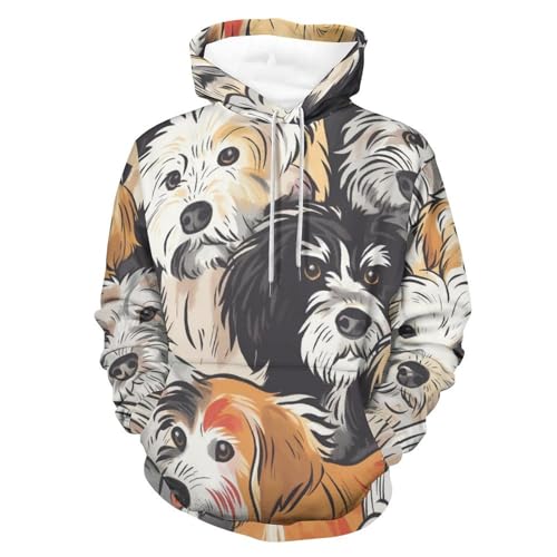 Sweat Capuche Homme Femme XL Spacieux contre la Fraîcheur