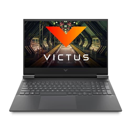 HP Victus Gaming Laptop, 11th Gen Intel Core i5-11400H, 4GB GTX 1650 GPU, 16.1-inch (40.9 cm), FHD, IPS, 144Hz, 8GB DDR4, 512GB SSD, 300 nits, Backlit KB, B&O (MSO, Silver, 2.48 kg), d0310TX