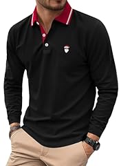 Black - Embroidered Santa