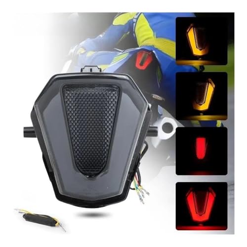 Feu stop moto LED intégré 12V résout le manque de visibilité GSXR - 3