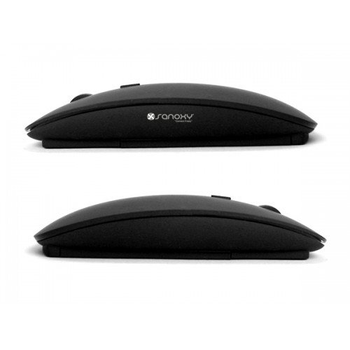 Sanoxy ® 2.4G Wireless Slim Mouse With Mini Nano Receiver (Black) #TOP5