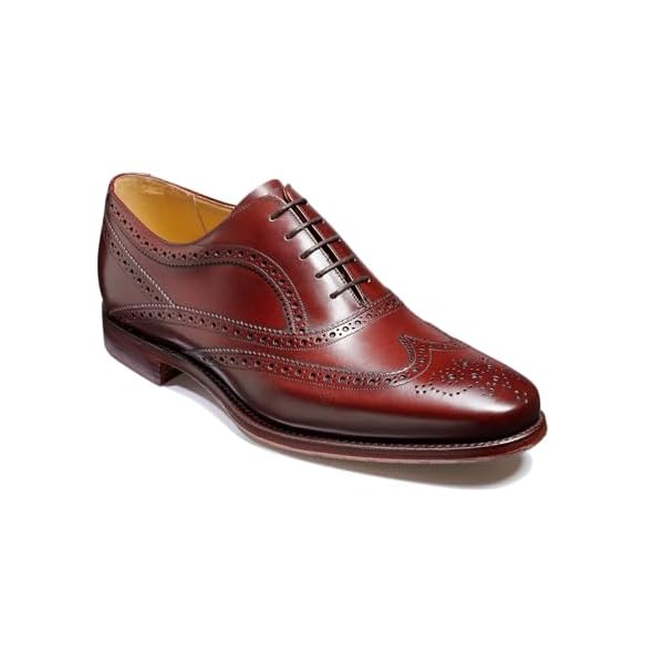 BARKER Turing Men's Handmade Leather Brogue Oxford Dress Shoes - Timeless Elegance & Superior Craftsmanship for Formal & Business Wear