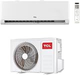 TCL BreezeIN P5 Climatizzatore Monosplit 24000 BTU, Wi-Fi Integrato, Pompa di calore, Gentle Breeze (sistema anti corrente d'aria), Compatibile Alexa e Google Home. Ideale per ambienti fino a 80 m²