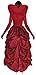 Party City Queen of Hearts Costume for Women - Disney Descendants 4 The Rise of Red Costume Includes Dress, Necklace, & Gloves - Costumes for Halloween, Birthday Parties, & Themed Events