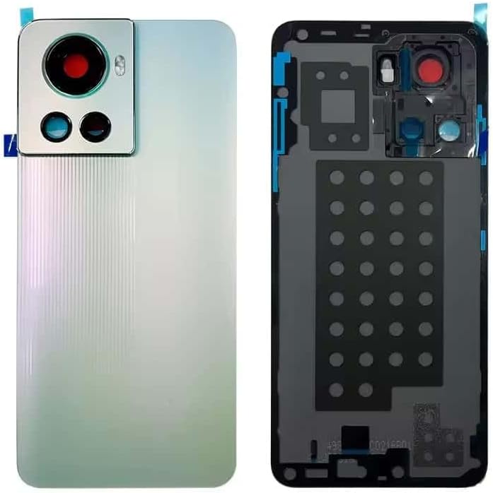 YOOOKOOO Compatible Rear Back Cover for OnePlus ACE – Battery Door Housing Replacement Part (Blue with Lens)