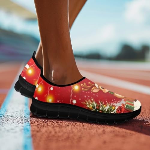 Image of Women's Loafers Slip On Slip Shoe Casual Walking Shoes Non Slip Work Shoes Mesh Athletic Sneakers