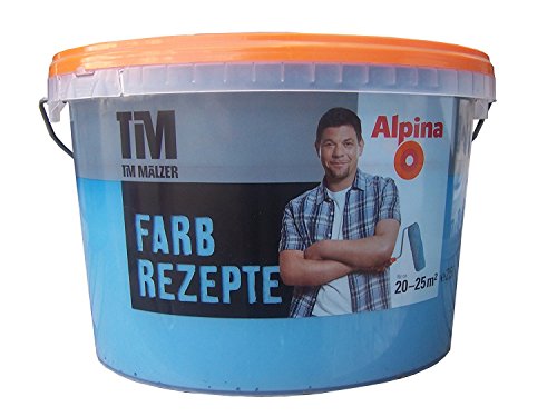 Alpina Farbrezepte Innenfarbe – Weiter Horizont matt – Wandfarben für einzigartige Farbwirkungen und Raumstimmungen – atmungsaktiv, tropfgehemmt und strapazierfähig – 2,5L
