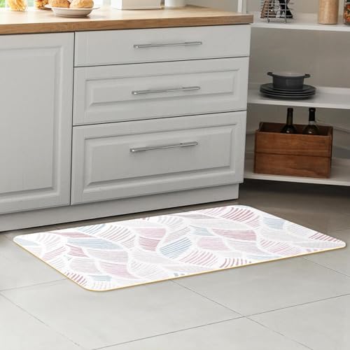 Tapete de cocina de 2 piezas lavable alfombra antideslizante VAPOKF 7