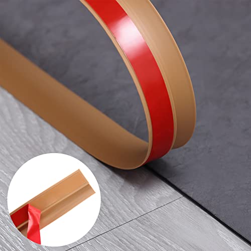 Gaahing Peel And Stick Floor Transition Strip, Carpet To Tile Transition Edging Trim Suitable For Doorways Threshold (Cover Height Within 5Mm) #TOP19