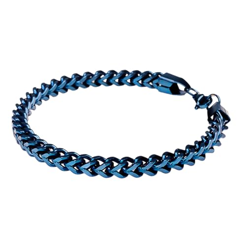 Image of Nakabh Cuban 8 inch Stainless Steel Bracelet for Men Boys