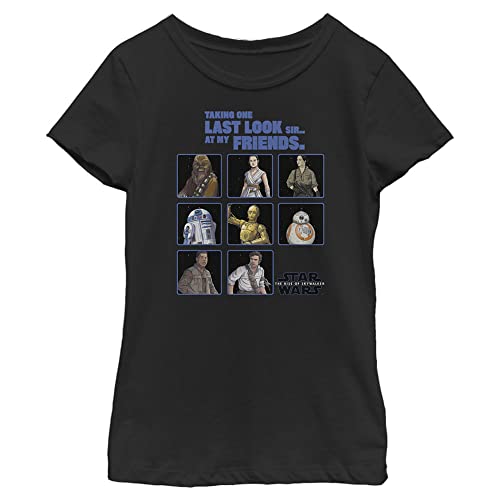 T-shirt Star Wars fille taille S en coton noir confortable