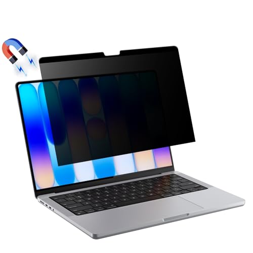Filtro de privacidad premium HaruYo magnético y anti luz azul para MacBook Neo 13