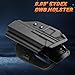 ANOLE OWB Kydex Holster for Springfield Echelon 4.5 Full Size, Optic Cut Open Carry Black, Right Hand