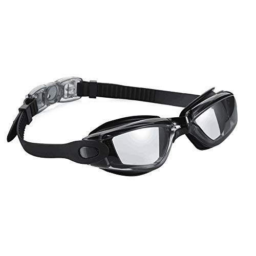 ZoliTime Gafas de natación Sin Fugas Anti-Niebla Protección UV Triatlón Nadar con Funda de protección Gratuita para Adultos Hombres Mujeres Jóvenes Niños Niño