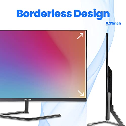 Ekleer (Ek24Fck) 23.8Inch,Ips, 60Hz, 1080P, Hdmi, Usb-C, Usb Hub, Ultra Slim, Super Brightness, Support Smartphone Extension #TOP5