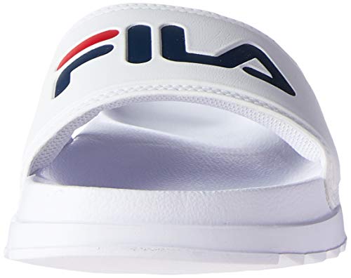 Chinelo Drifter Bold, Fila, Feminino, Branco/Marinho/Vermelho, 37