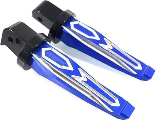 Repose-pédales pour moto ZA350 bleu accessoire repose-pieds Forza 350