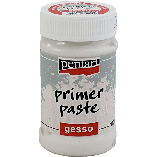 Zita 's Creative Imprimación, Pasta 100 ML – Blanco, Primer Pasta, Relieve Pasta, 3D Pasta