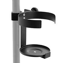 To keep dehydration at bay during those long performances, the Tiger Drinks Holder securely clamps onto your microphone or music stand. Fits a variety of glasses, mugs, cans and bottles with a 9.4cm diameter and 10cm depth. Constructed from robust, d...