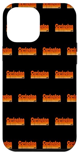 Covington, Kentucky Retro 80s Style Case for iPhone 12 Pro Max Covington, Kentucky Retro 80s Style Case for iPhone 12 Pro Max