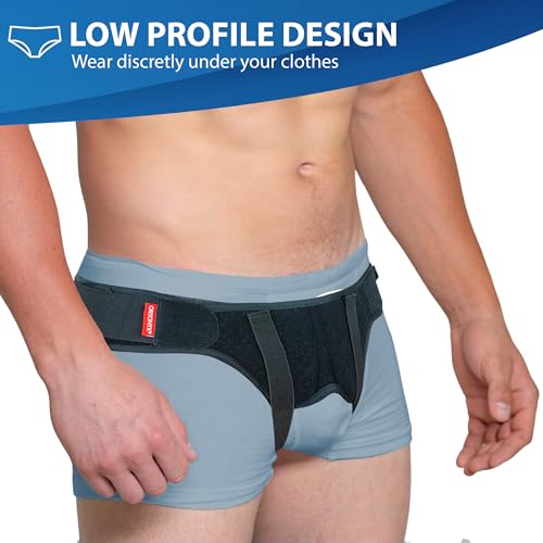 Faja para Hernia Inguinal ORTONYX XL con Almohadillas Removibles miniatura 2
