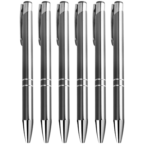 OddMart 6Pcs Luxury Business Metal Ballpoint Writing Pens Signature Pen