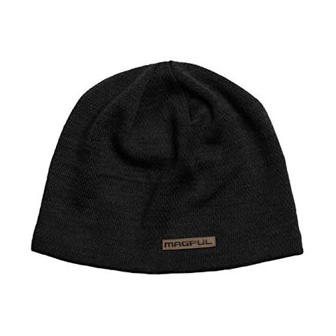 Magpul Unisex Classic Winter Hat for Men and Women, One Size Fits Most Beanie, Black, One Size UK Cover