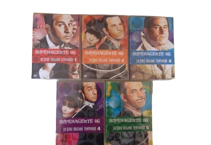 Superagente 86 Serie Completa Super agente 86 Serie Clásica Superagente 86 Edicion Española Temporada 1-5 DVD