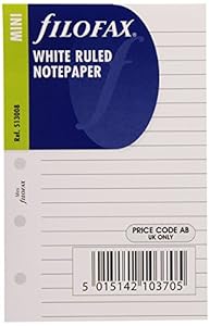 Filofax Mini Nachfüll-Inlay liniert 513008