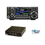 Icom IC-7300 100W HF/50MHz SDR Amateur Radio Transceiver Bundle (3 Items) with LDG Z-100A Automatic Antenna Tuner and Ham Guides TM Quick Reference Card!!