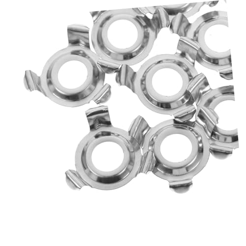 Garneck 10 piezas de repuestos para ollas a presión eléctricas: abrazaderas antiobstrucción de acero inoxidable para prevenir atascos en válvulas miniatura 3