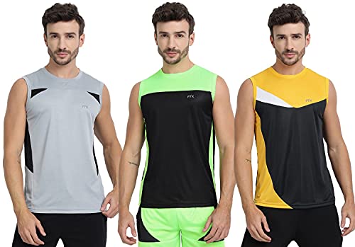 Image of FTX Men's Solid Regular Fit T-Shirt