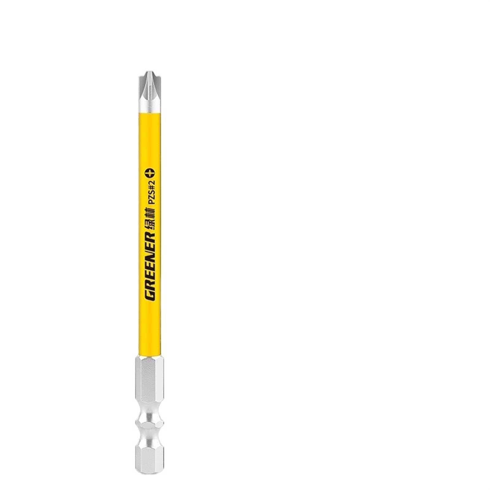 Embout de tournevis électricien PZ2 100mm cruciforme antidérapant magnétique
