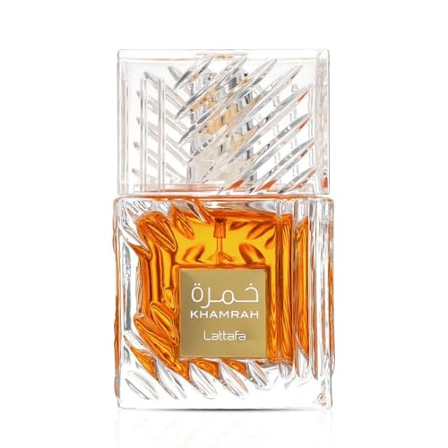 Khamrah Eau de Parfum Lattafa Perfumy, wanilia, słodka, ciepła, pikantna drzewna wanilia, unisex, 100 ml