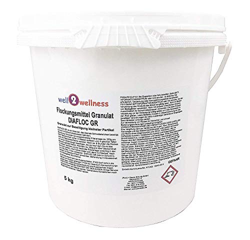 Pool Equipped Flocculating Agents Granules Diafloc Size 5,0 KG
