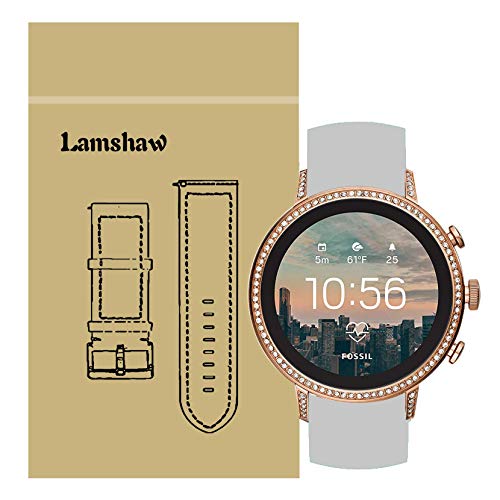 Blueshaw Band Compatible for Fossil Q Venture Gen 4 Bands, Sport Silicone Replacement Strap for Fossil Q Venture Gen 4 / Fossil Q Venture Gen 3 Smartwatch (Gray)