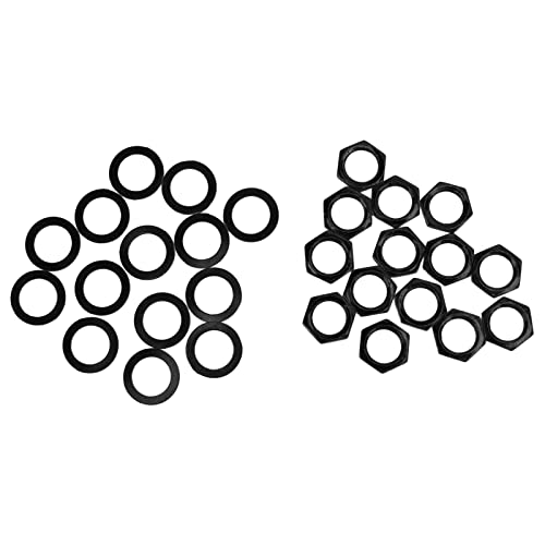 Kit de Sujetadores de Metal con Rosca M9, arandelas de Tuercas de Enchufe con Superficie Lisa para...