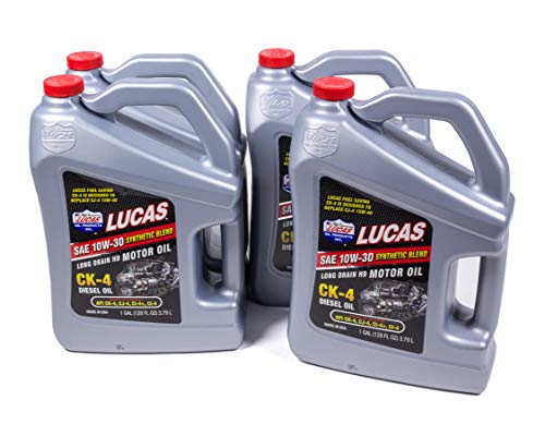 Lucas Oil 10282-4 Synthetic Blend (10w30Diesel Oil Case 4 x