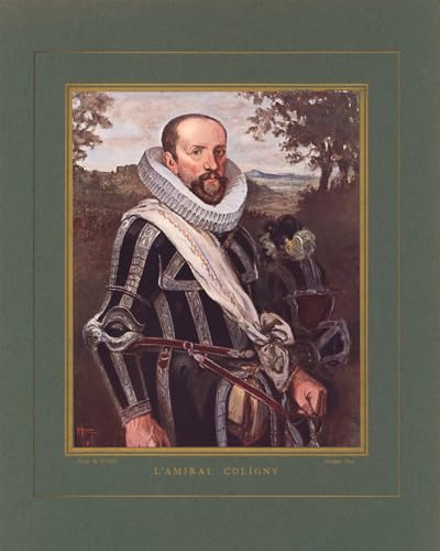 Tableaux Graffiti Art Mural Gaspard II de Coligny par Hermann Vogel Poster Moderne 60x90cm
