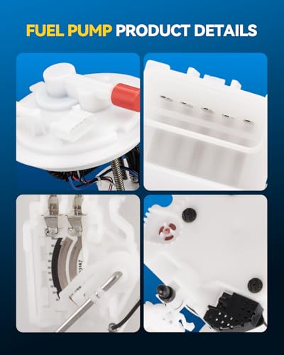 Image of PHILTOP FG1538 Electric Fuel Pump Assembly with Sending Unit Compatible with 2012-2019 Nissan Versa 1.6L Sedan /N17X, 2014-2019 Versa Note 1.6L Hatchback, Replaces SP4094M, P77040M, E9100M, A33234