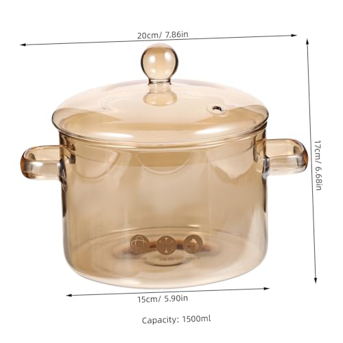 Casserole en verre borosilicate pureté visuelle et cuisson ragoût - 3