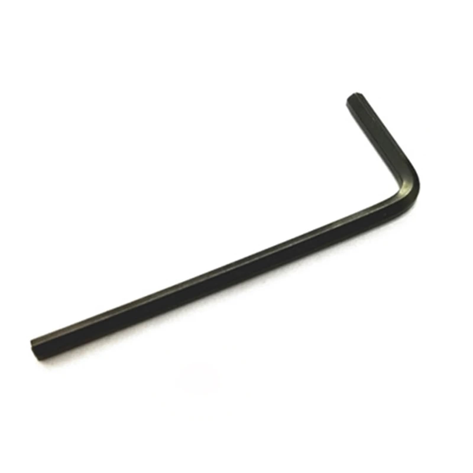 HNULGVI Type Hexagonal Spanner with Flat Head Hexagon Wrench 1pcs L Shaped Hex Key Allen Carbon Steel(Black,1.27mmx10x45)