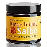 Bio Ringelblumensalbe I CristinenMoor Ringelblume Salbe, Naturkosmetik, zertifiziert- intensiv bei trockener, entzündeter Haut