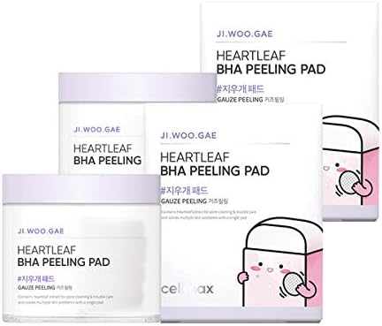 Amazon サールマックス 消しゴムパッド1 1 Heartleaf Bha Peeling Pad Celimax ビューティー 通販