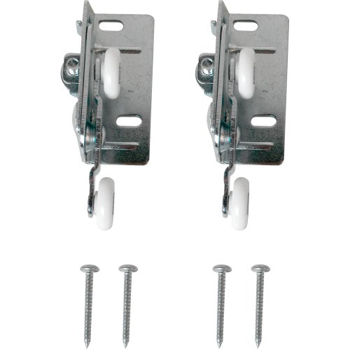 Prime-Line N 6530 Steel, Top Mount, Twin Pocket Door Roller, fits Cox Doors (2 Pack)