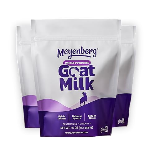 Meyenberg Whole Powdered Goat Milk 3-Pack