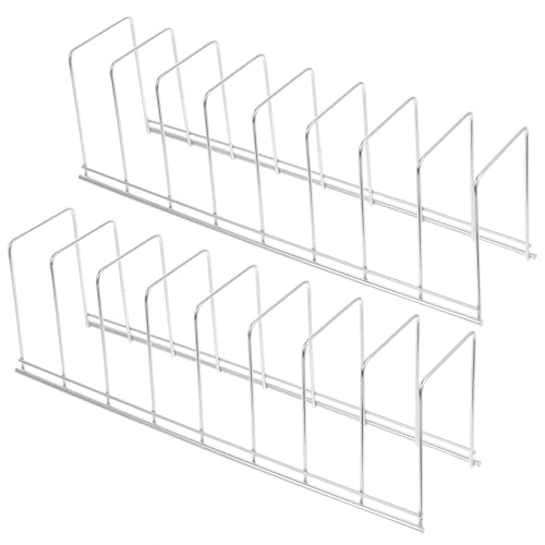 Organizador de ollas para acabar con el desorden en tu encimera con este set de 2 piezas de acero 2