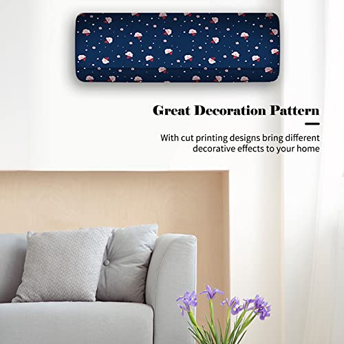 Sunydog-Couvercle de climatiseur d'intérieur avec Cordon de Serrage Étanche et Lavable Couvre-poussière pour climatiseur Mural Mini climatiseur Fendu Nettoyage Protecteur de poussière - Image 5