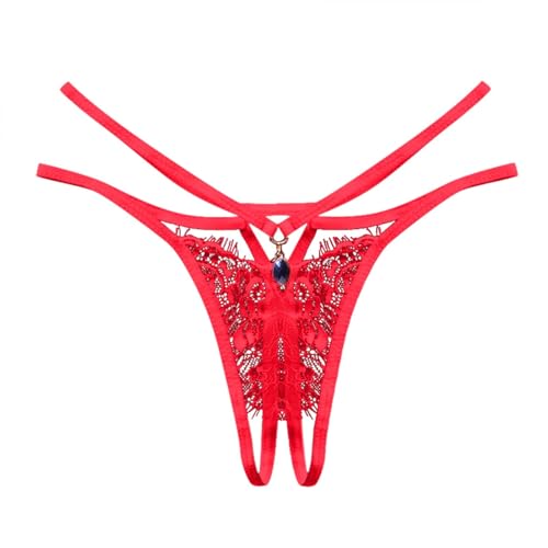 Sexy Lace Thongs for Women T Back Low Rise Bikini Open Underwear Ladies Belt Ultra Thin Hollow Panties