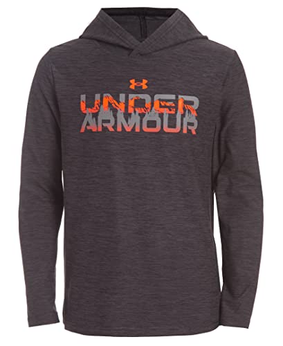 Under Armour Boys' Outdoor Hoodie, Black, 4